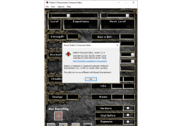 Diablo II: Resurrected Character Editor - about-application