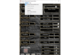 Diablo II: Resurrected Character Editor - options