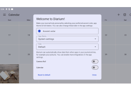 Diarium - welcome-screen