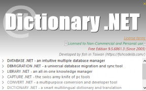 Dictionary.NET screenshot 3