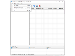 Disk Doctors FAT Data Recovery - file-menu