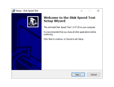 Disk Speed Test - how-to-install