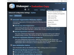 Diskeeper Pro - actions-menu