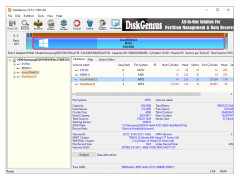 DiskGenius (PartitionGuru) - main-screen