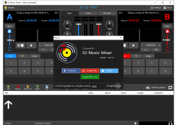 DJ Music Mixer - about-application