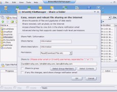 DriveHQ FileManager - Screenshot 2