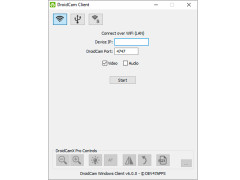 DroidCam Client - main-screen