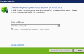 Dr.Web LiveDisk - Screenshot 1