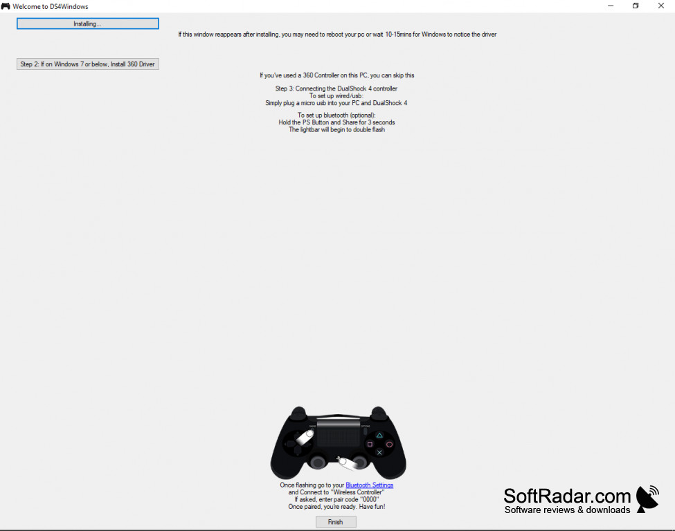 dualshock 4 for windows 10