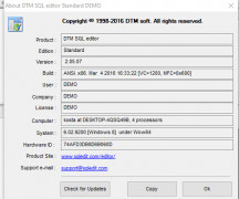 DTM SQL Editor screenshot 3