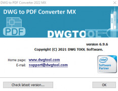 DWG to PDF Converter MX screenshot 2