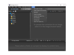 DxO Optics Pro - help-menu
