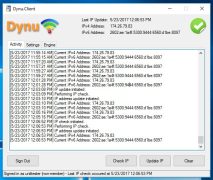 Dynu IP Update Client screenshot 1