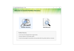 EaseUS Partition Recovery - main-screen
