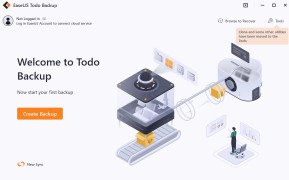 EaseUS Todo Backup Workstation - Screenshot 1
