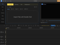 EaseUS Video Editor - main-screen