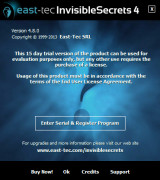 east-tec InvisibleSecrets screenshot 2