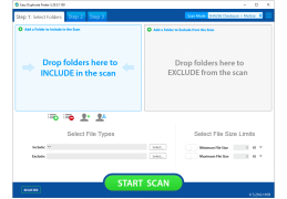 Easy Duplicate Finder Portable - start-scan