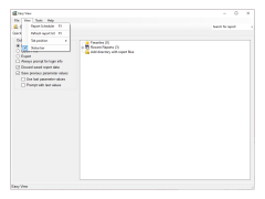 Easy View - Crystal Reports Viewer - view-menu