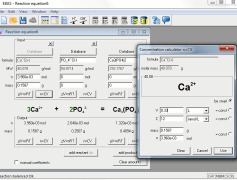 EBAS - Equation Balancing and Stoichiometry calculator - Screenshot 2