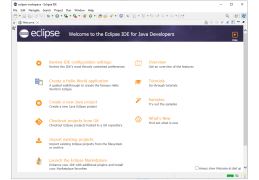 Eclipse IDE for Java EE Developers - main-screen