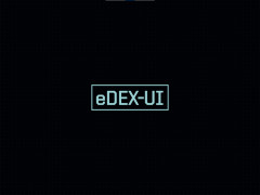 eDEX-UI - main-screen