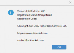 EditRocket screenshot 2