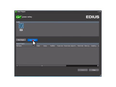 Edius Pro - start-project
