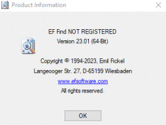 EF Find screenshot 1