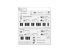 Electronic Piano - program-menu