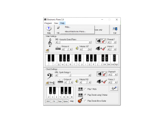 Electronic Piano - help-menu