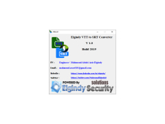 Elgindy VTT to SRT Converter - about-application