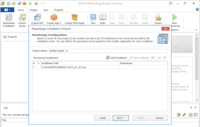 EMCO MSI Package Builder - Screenshot 2