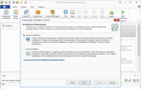 EMCO MSI Package Builder - Screenshot 1