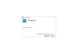 Encrypt.me - start-installation
