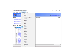 Eusing Free Registry Cleaner - languages