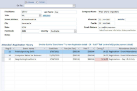 Events Management Software screenshot 1
