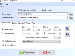 EXIF Date Changer - Screenshot 2