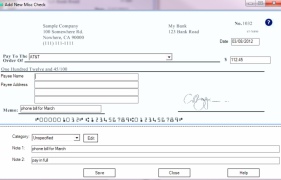 ezCheckPrinting Free - Screenshot 4