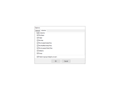 Fast Duplicate File Finder - columns-settings