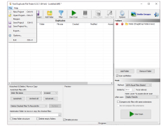 Fast Duplicate File Finder - file-menu