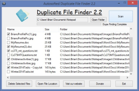 Fastest Duplicate File Finder (formerly Fast Duplicate File Finder) screenshot 1