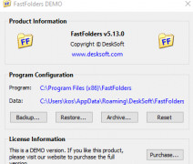 FastFolders screenshot 3