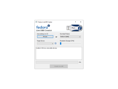 Fedora LiveUSB Creator - main-screen