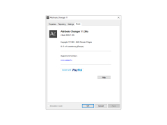 File Attribute Changer - about-application