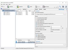 File Recovery - settings