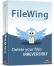 FileWing Shredder logo