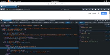 Firefox Developer Edition - Screenshot 1