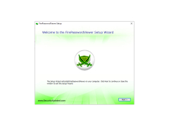 FirePasswordViewer - welcome-screen