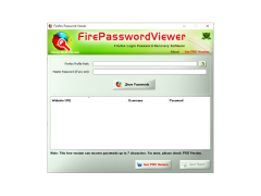 FirePasswordViewer - main-screen